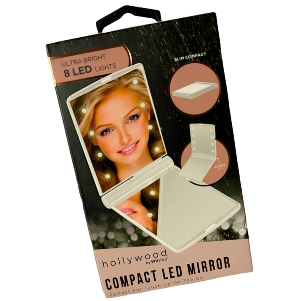 Hollywood Compact LED Mirror